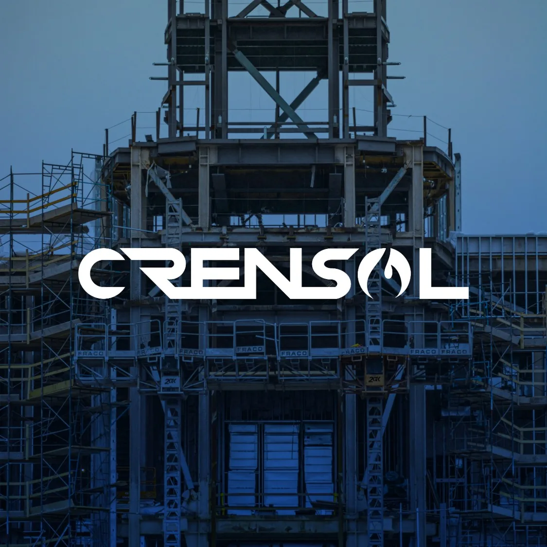 Crensol brand identity application 1