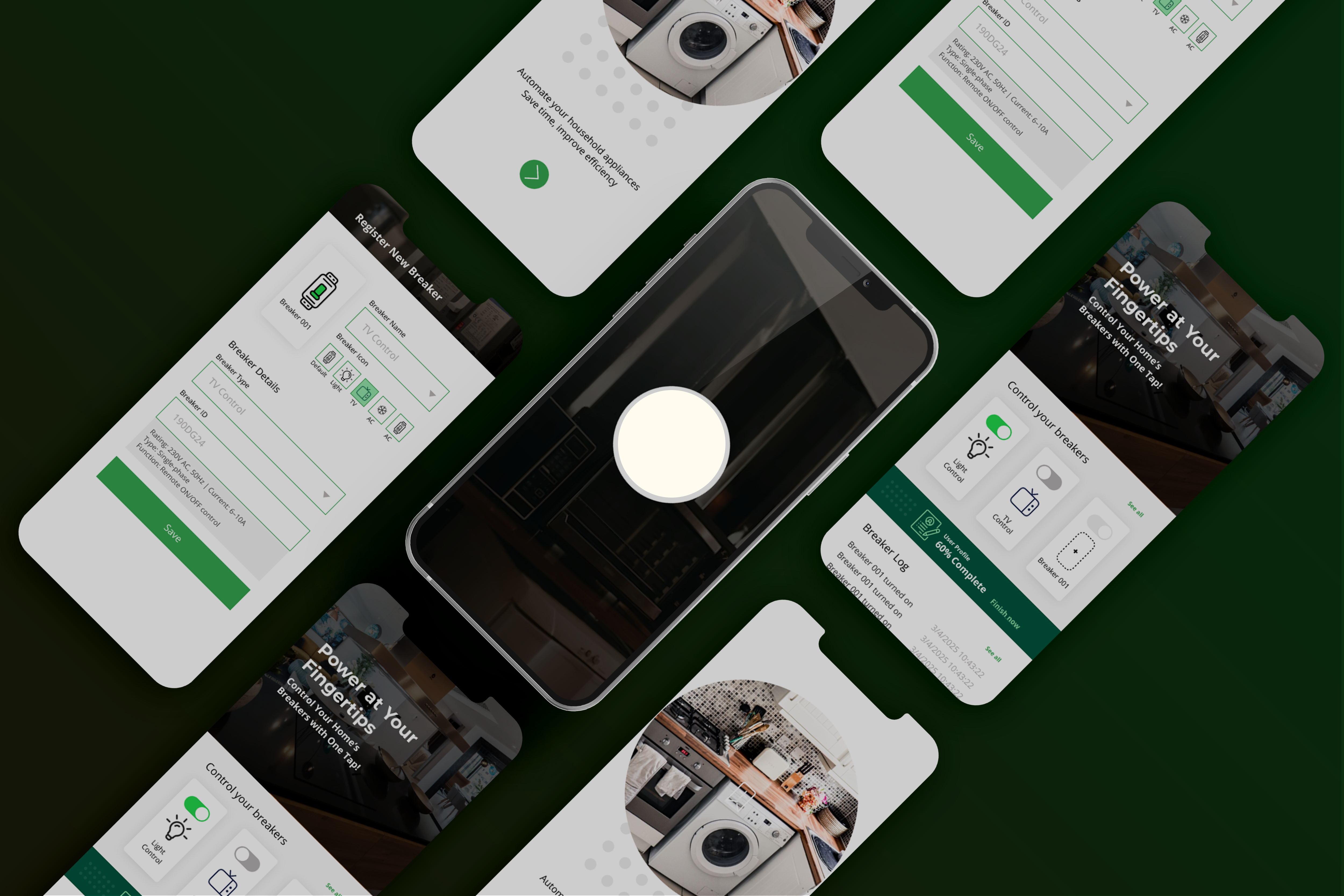 Smart home automation and security interface
